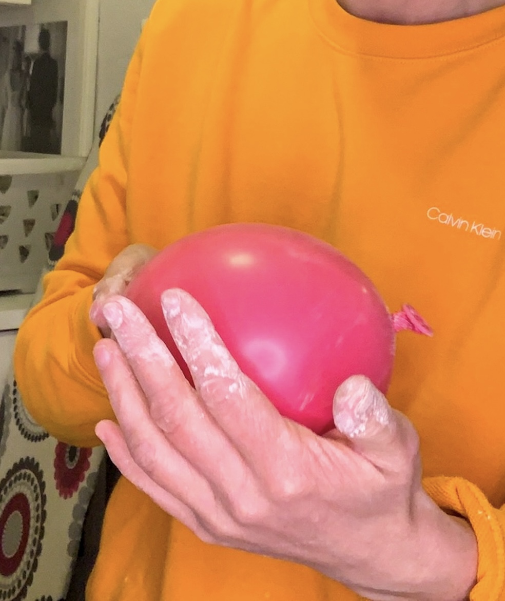 DIY gipsegg påskepynt gjør det selv