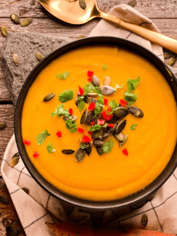 Gresskarsuppe med kokosmelk