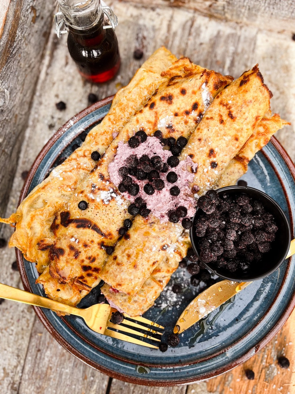 grove pannekaker oppskrift med grovt mel godt