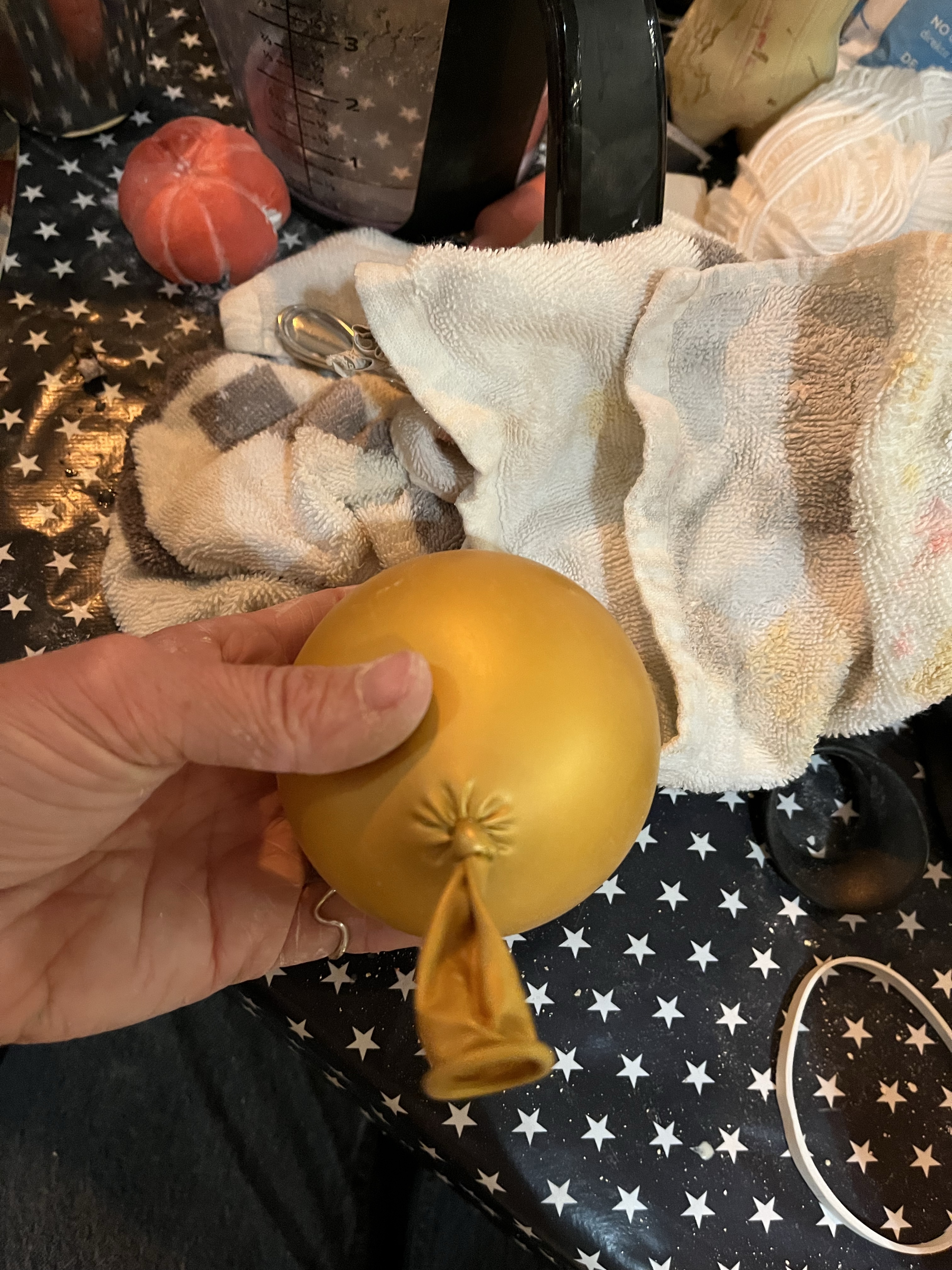 gips diy prosjekt høst halloween