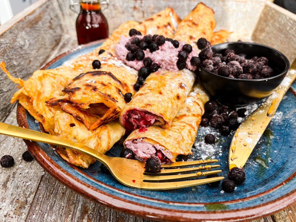 grove pannekaker god oppskrift