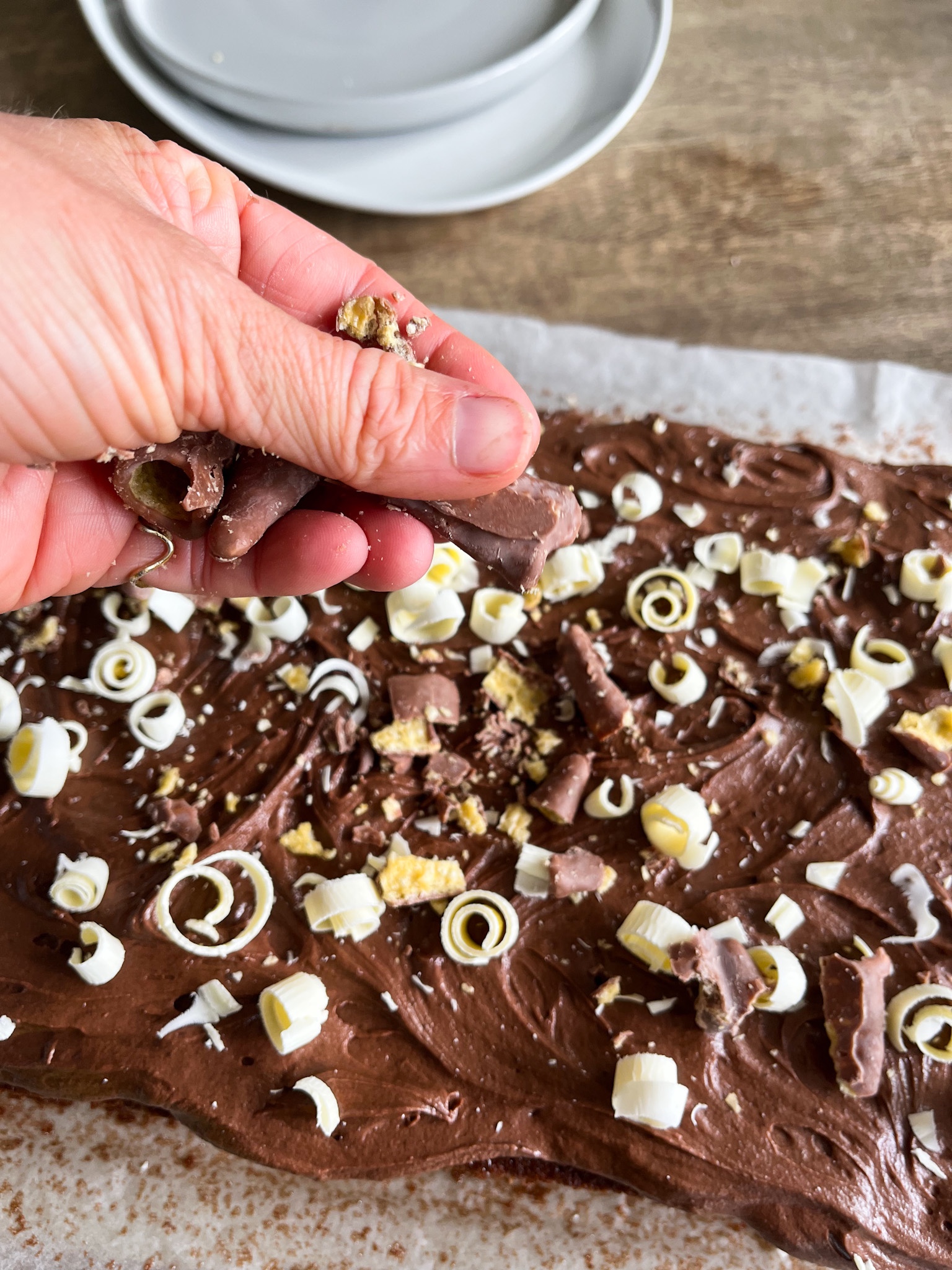 smashkake sjokoladekake