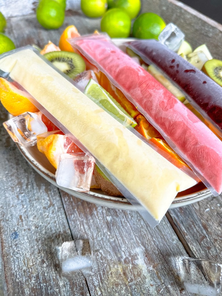 fruktis til barna alternativ sunn sunt frukt og bær is