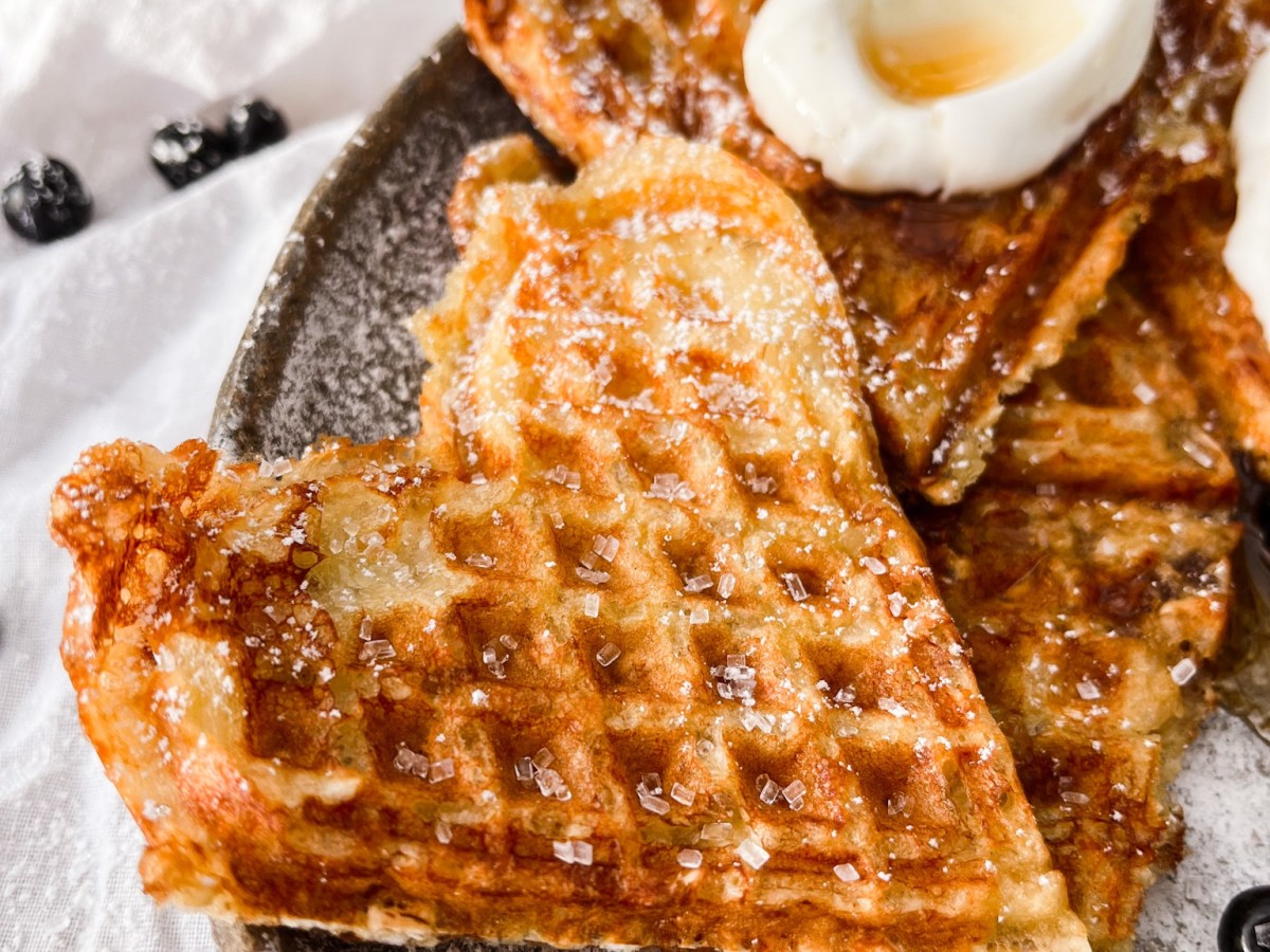 Vafler uten melk – Grove med&nbsp;havregryn