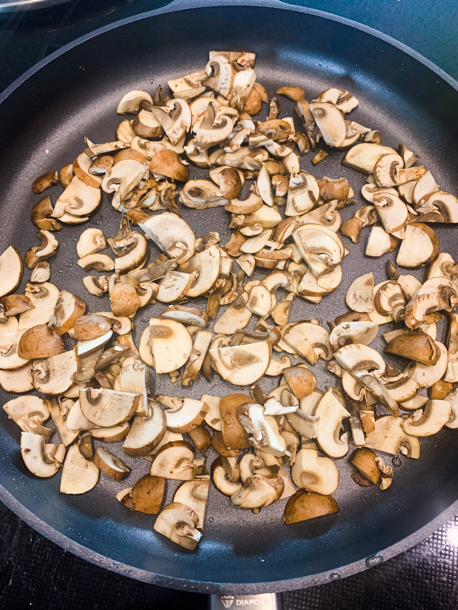 kremet pasta med sopp oppskrift