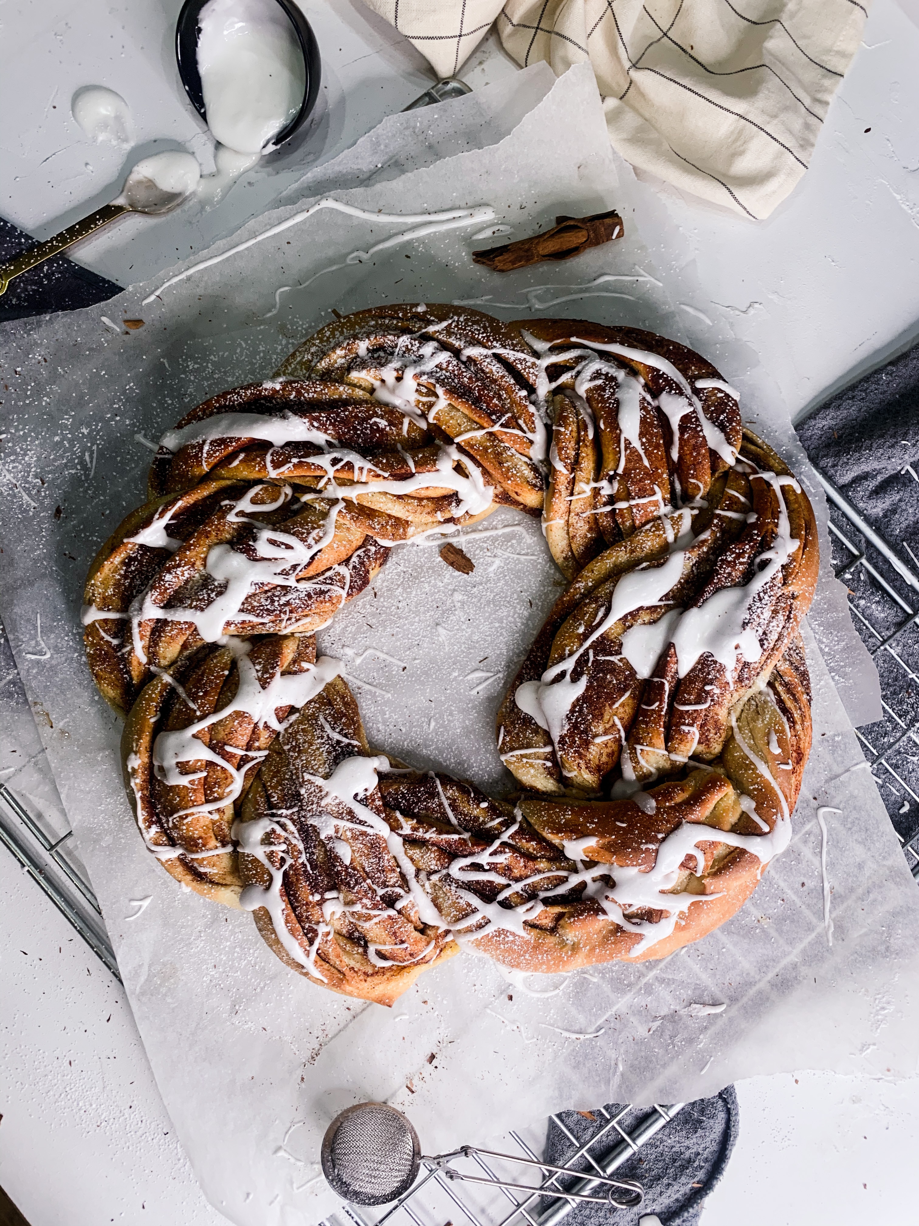 kringle kanelkringle hvetekrans oppskrift