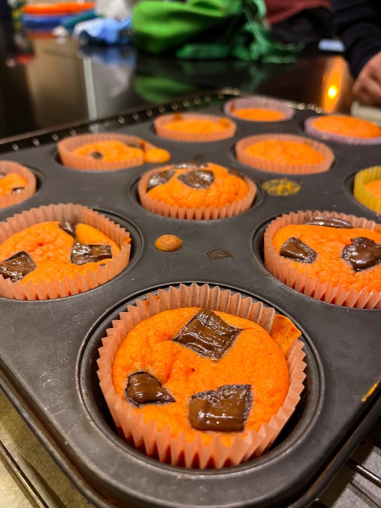halloween muffins