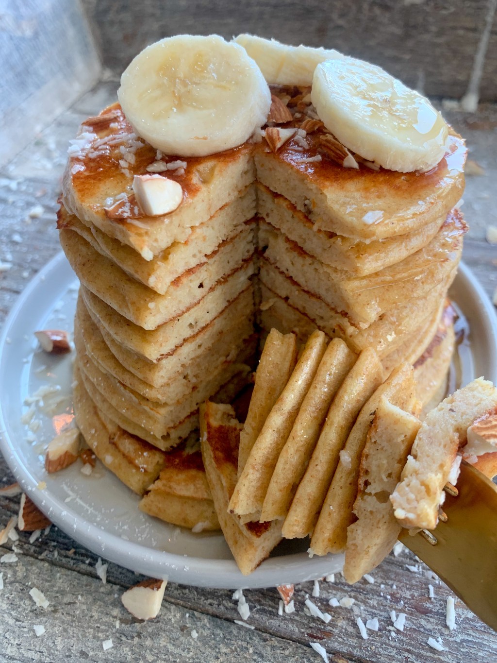 bananpannekaker med cottage cheese oppskrift frokosttips