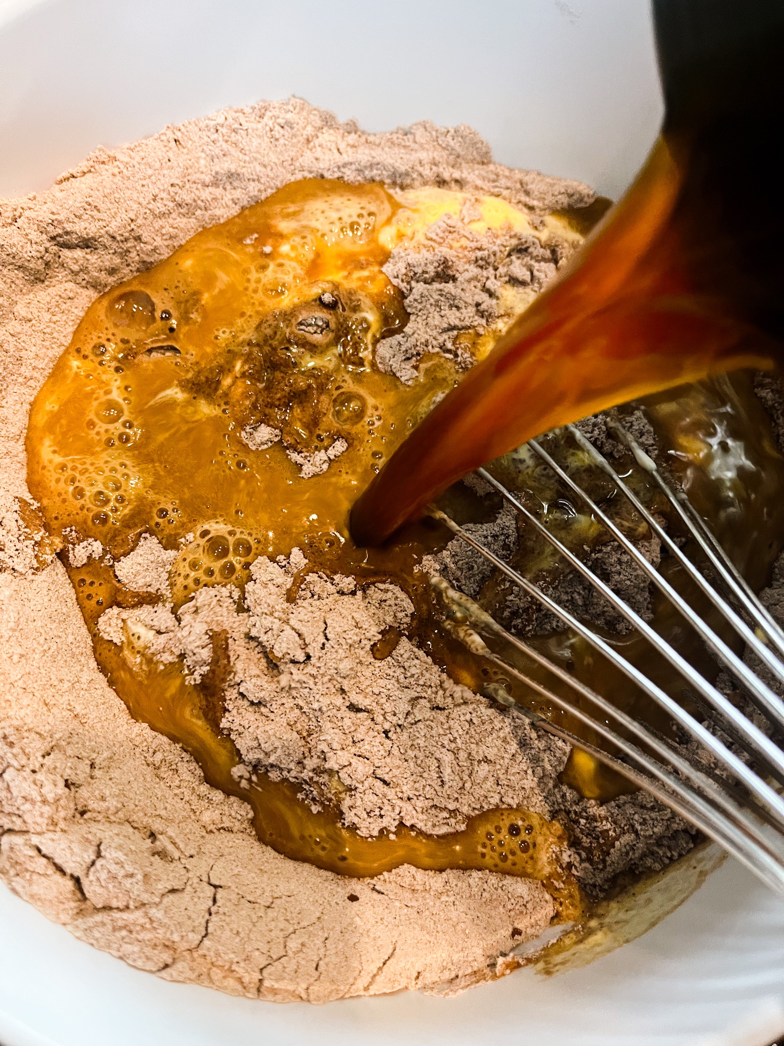 sjokoladekake med kaffe