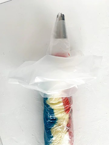 17 mai kake muffins tips rød hvit blå