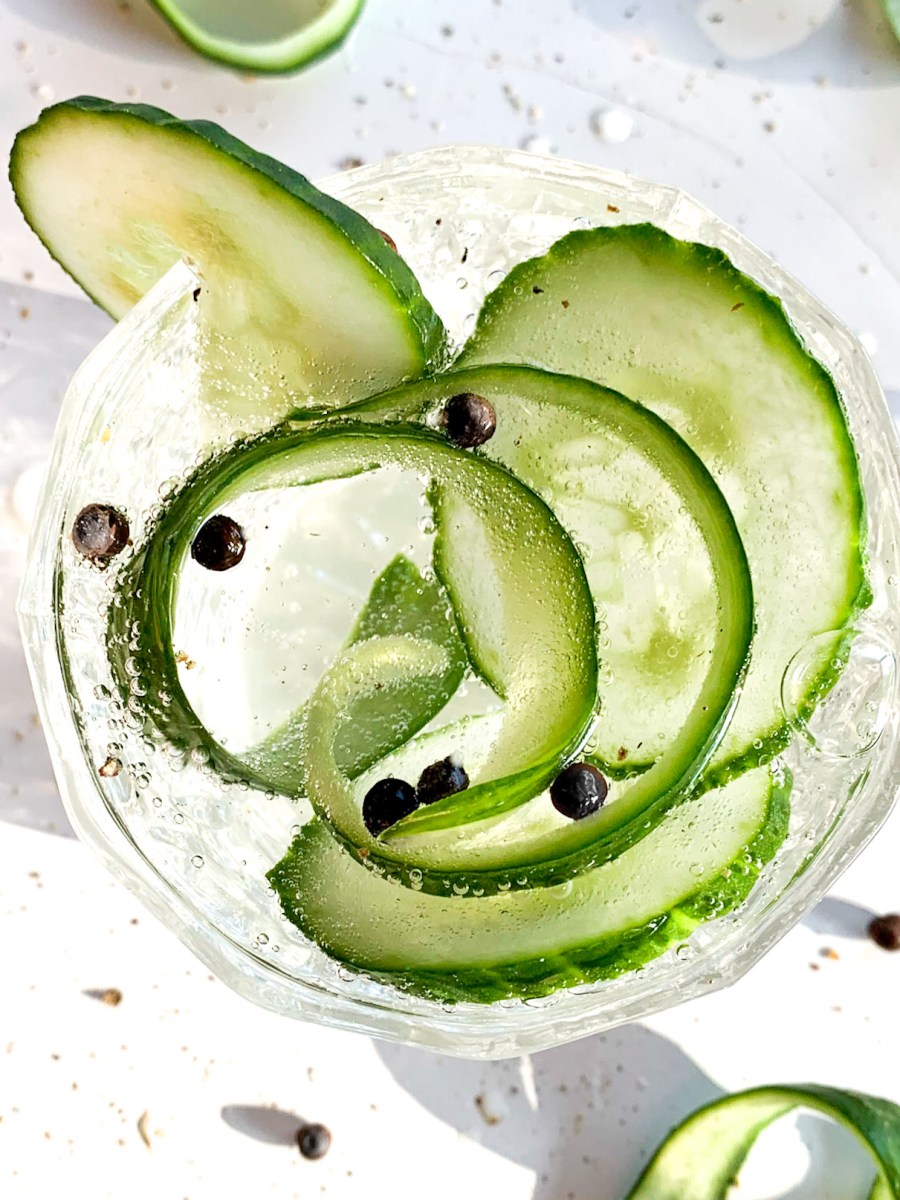 Gin Tonic med Agurk og&nbsp;pepper