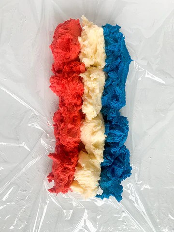 17 mai muffins enkle rød hvit blå