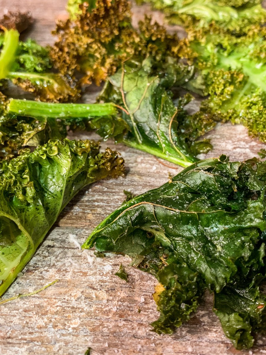 Oppskrift på grønnkålchips