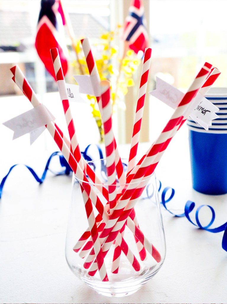 borddekorasjon 17mai enkel billig tips